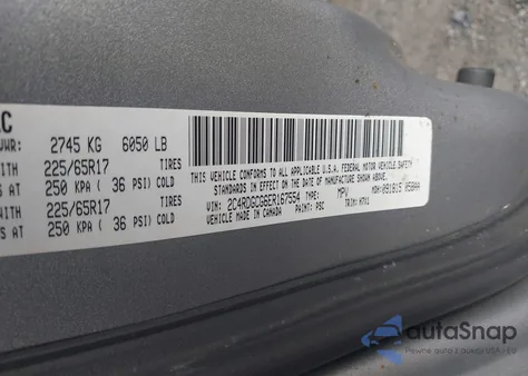 2014 Dodge Grand Caravan Sxt from USA, damaged, VIN 2C4RDGCG6ER167554